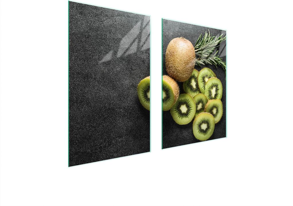 Glasschutzplatte Für Küche 65X52 Kiwi