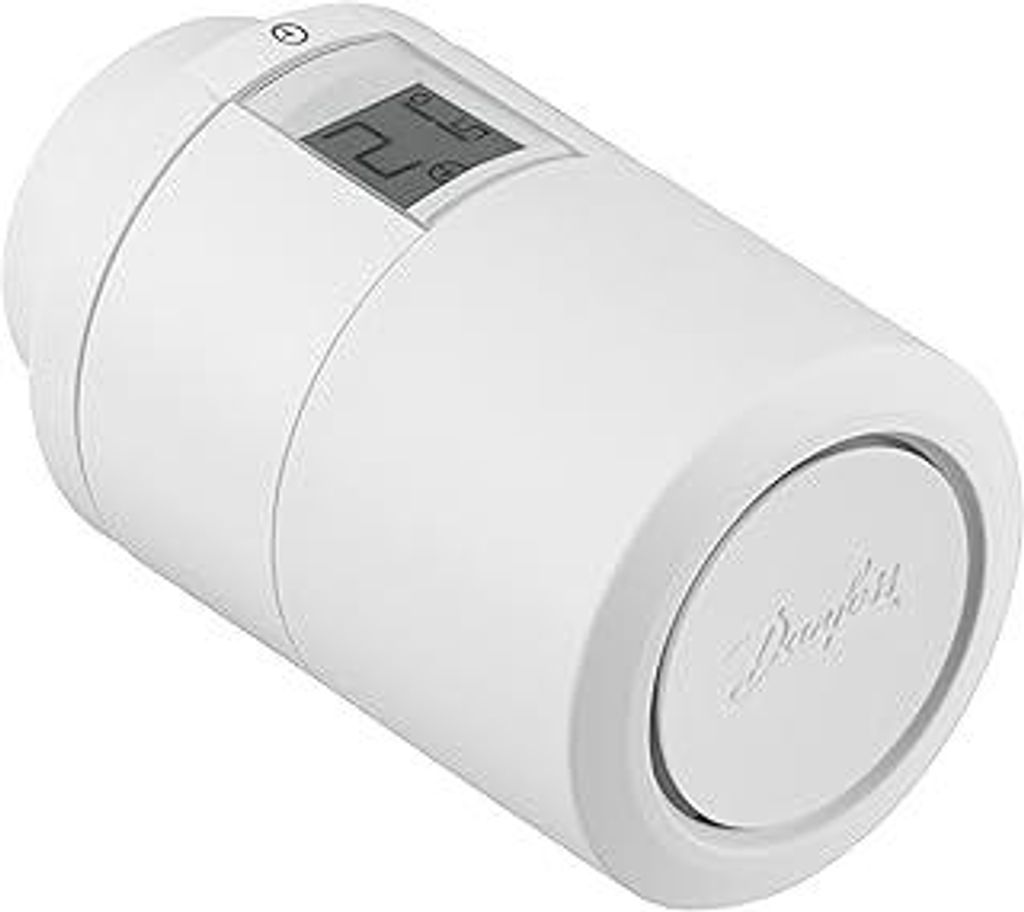 Danfoss Smart Heizkörperthermostat mit Bluetooth-Technologie ECO 014G1115 NEW VERSION, Weiß