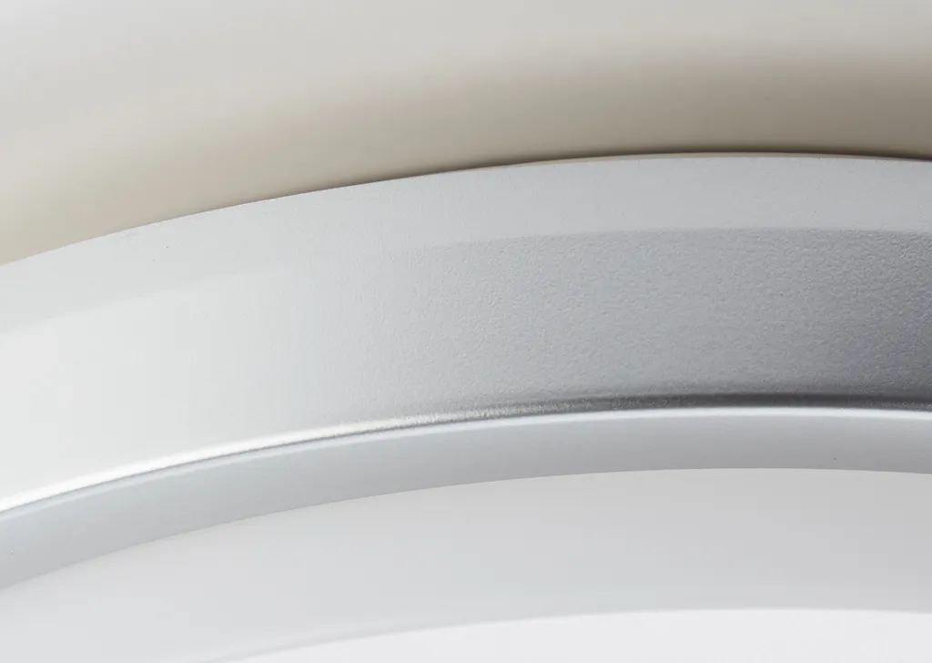 Luminaire de plafond LED pour terrasse et balcon DEVORA argenté IP65