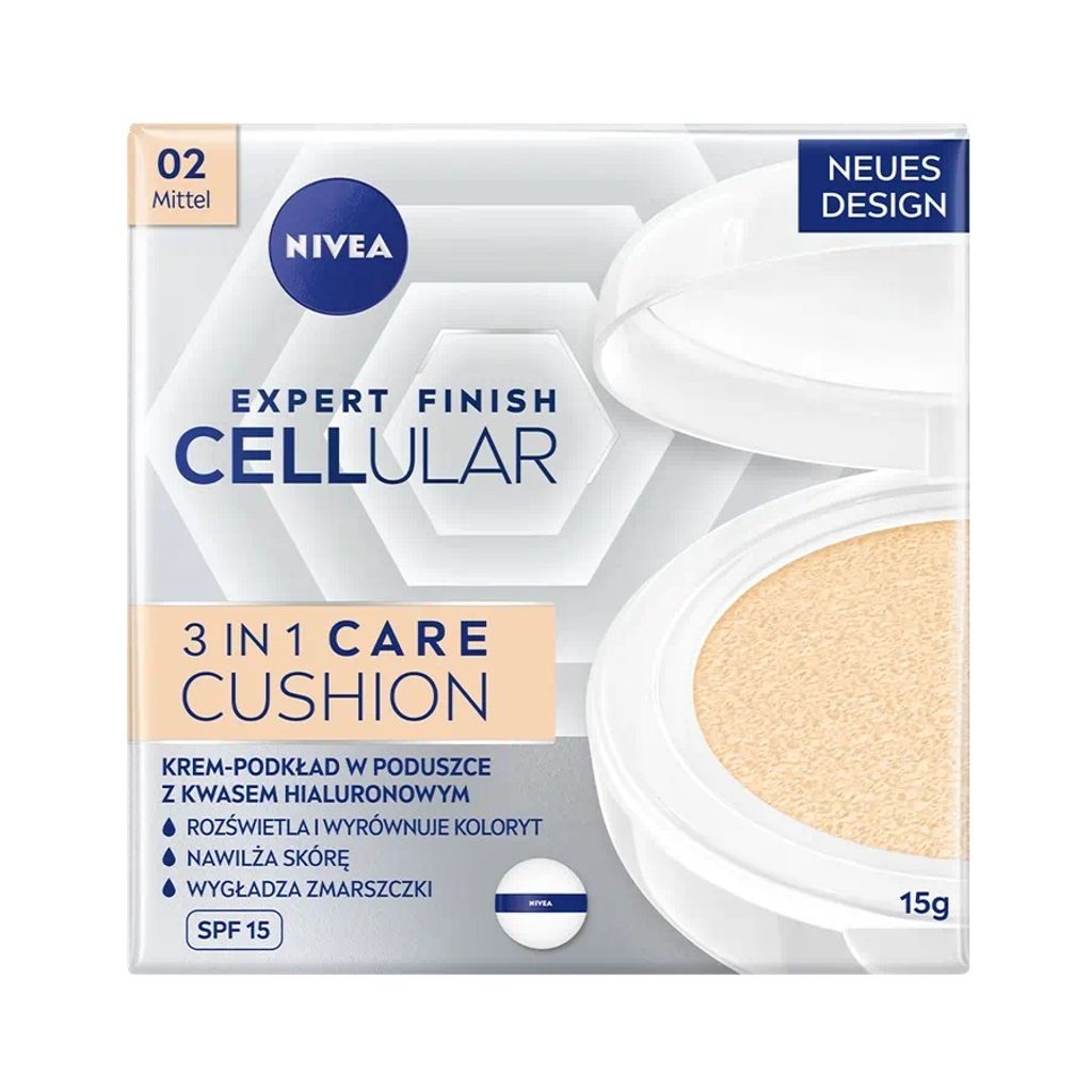 Nivea Expert Finish Cellular 3v1 SPF15 Korektor - Střední Obrázek produktu 2