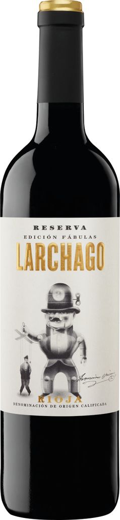 Bodegas Larchago Fabulas Rioja Reserva Rioja / Galizien 2017 Wein ( 1 x 0.75 L )