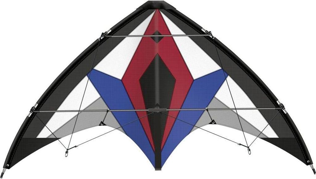 Cometa Günther Flugspiele – Tamaño 122 X 68 Cm, Con Mango Y Línea Incluidos – Para Vientos De 15-45 Km/h – Hecho En Alemania – Ideal Para Volar Al Aire Libre