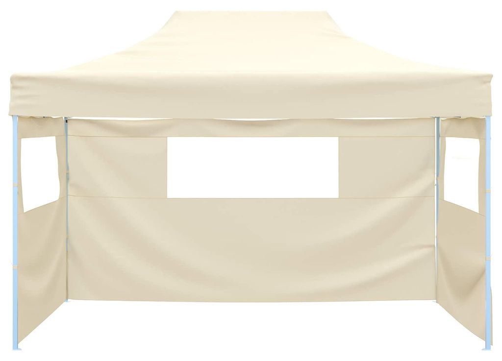 vidaXL Party-Zelt Creme 280 x 410 x 315 cm Oxford-Stoff