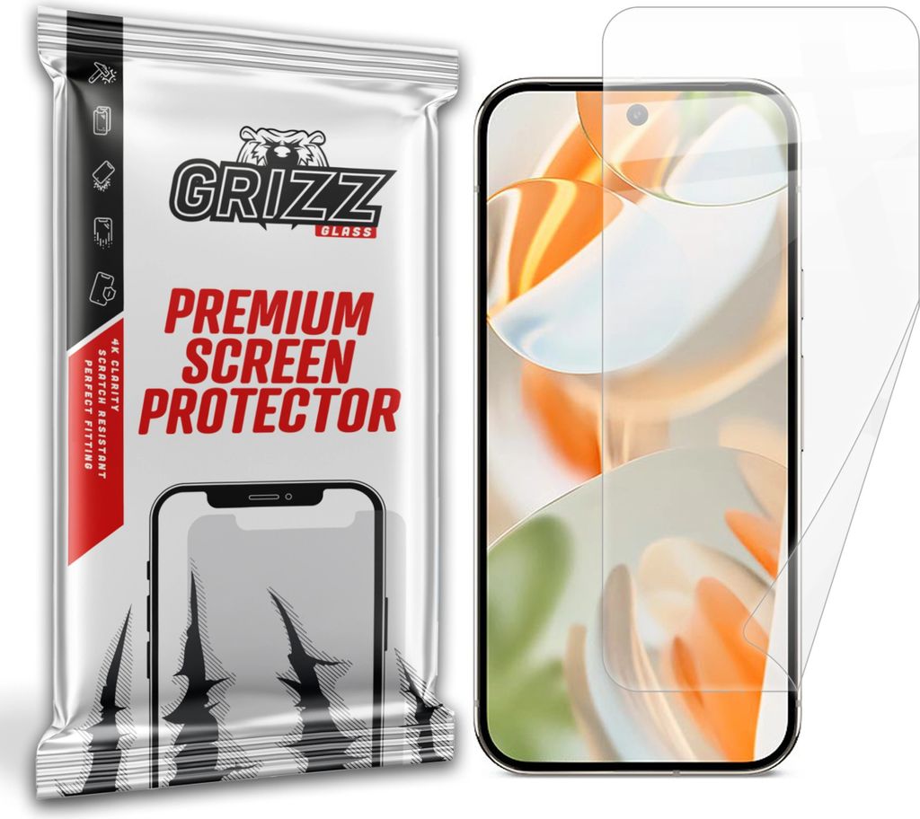 GrizzGlass Keramikfolie CeramicFilm für Google Pixel 9 Pro