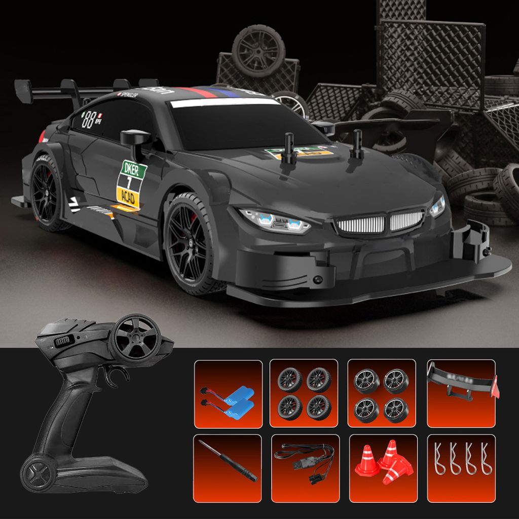 カズ　DRIFT Mini Zdalnie sterowany samochód do driftu 1/16 zdalnie sterowany