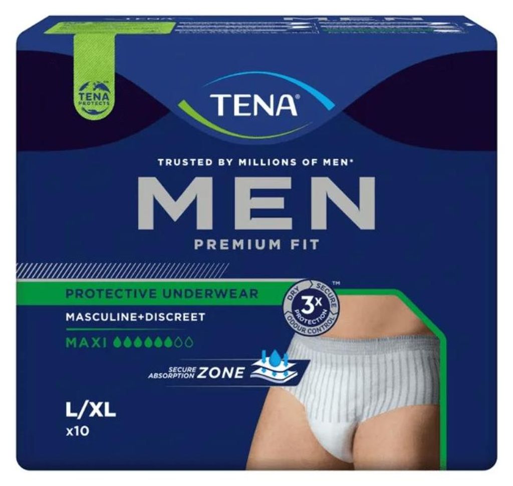 Tena Pánské inkontinenční kalhoty Premium Fit maxi L/xl Obrázek produktu 