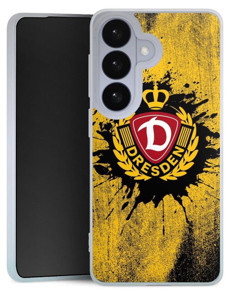 DeinDesign Handyhülle für Samsung Galaxy S26 Silikon Hülle Case Smartphone Schutzhülle Fußball Offizielles Lizenzprodukt SG Dynamo Dresden