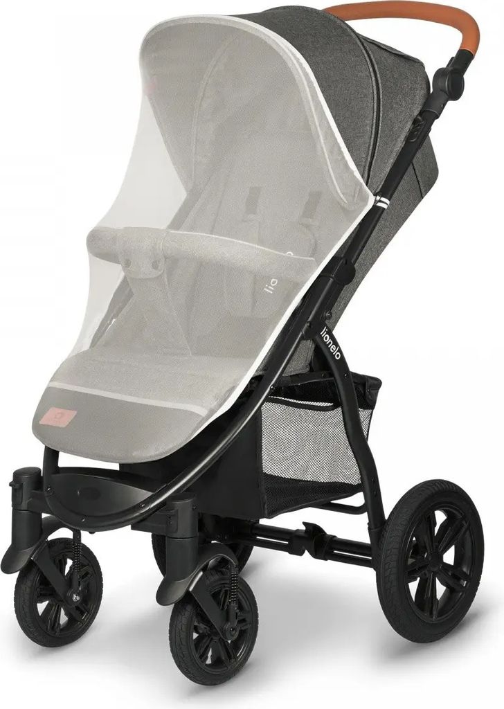LIONELO Wózek sportowy Annet Tour Grey Stone Zdjęcie produktu 12