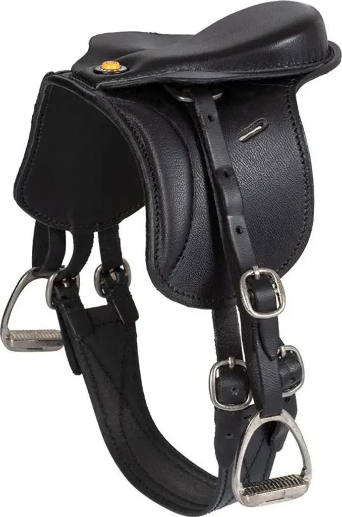 Selle de Dressage Equestro Noire : Réparez l'Oubli de votre Cheval Jouet