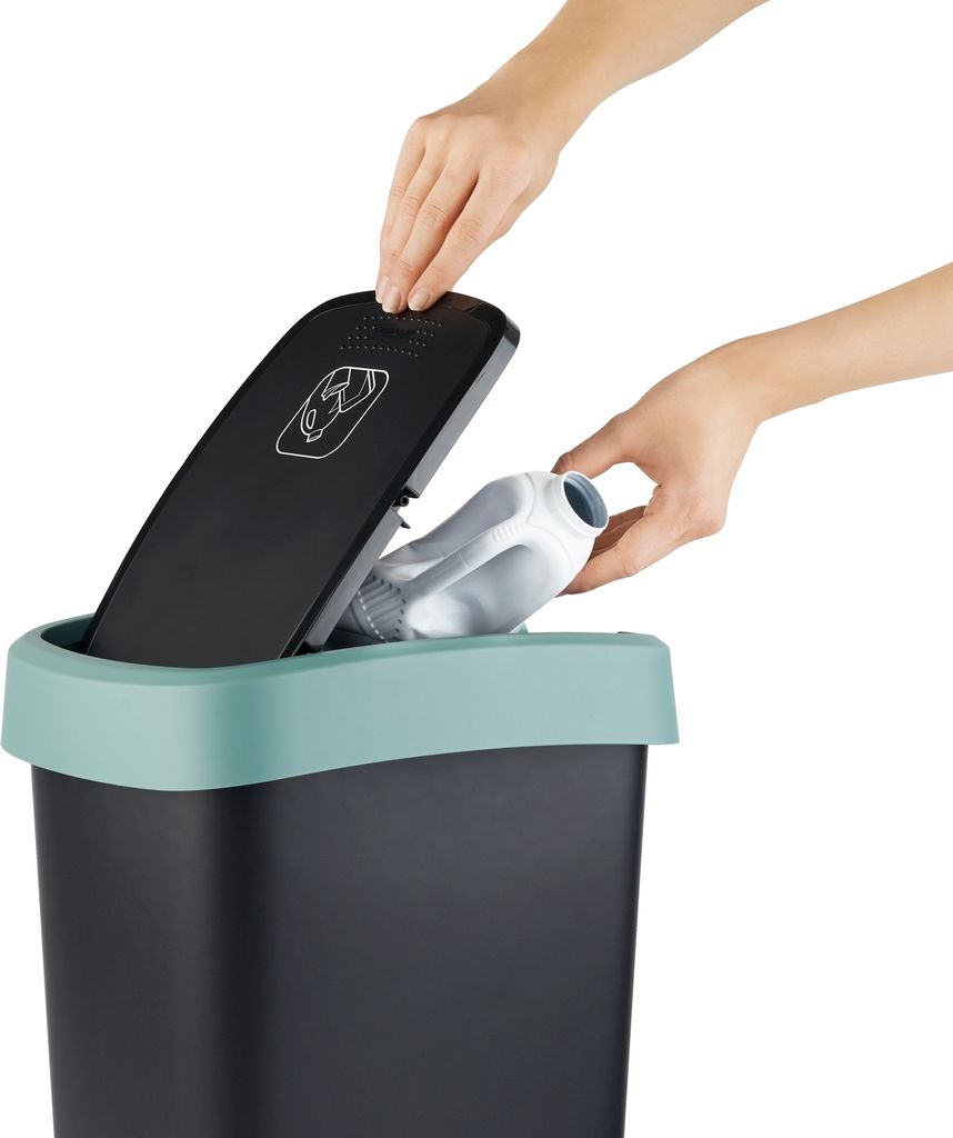 Odpadkový kôš Rotho 50 L Twist - Výklopný kôš 40,1 x 29,8 x Obrázok produktu 17