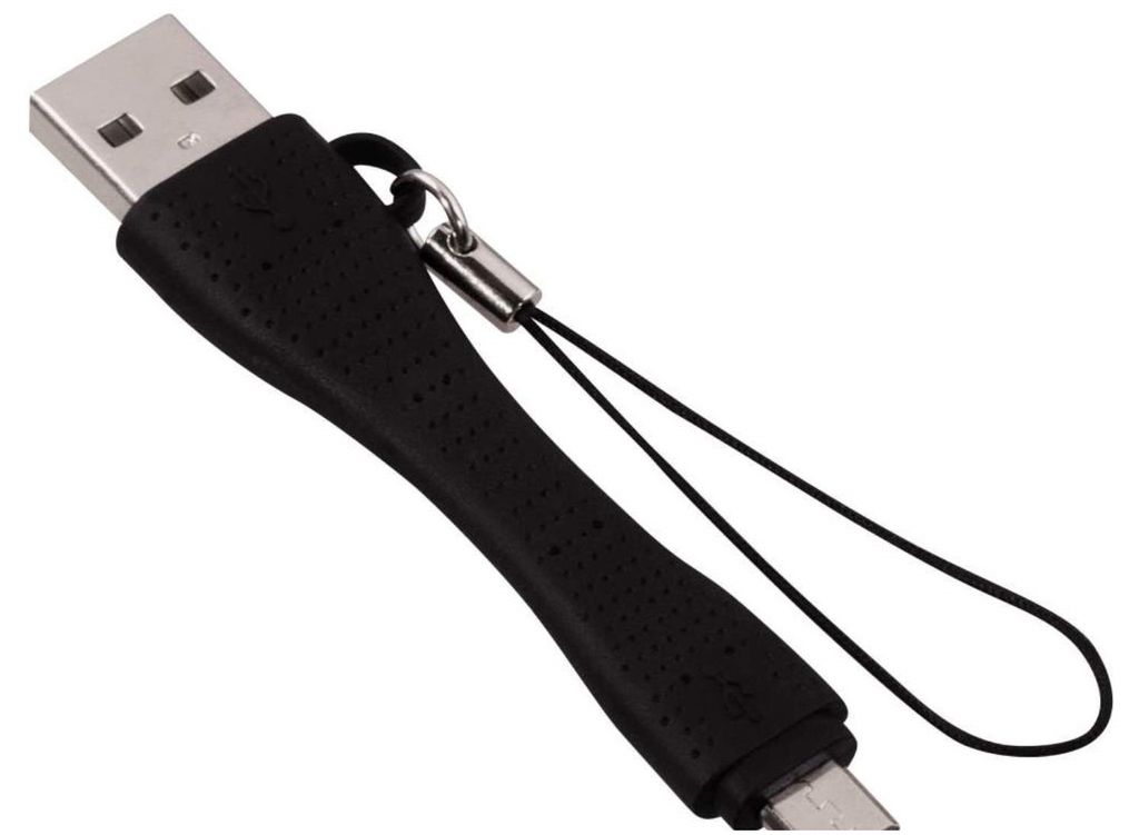 Hama 00128060, 0,06 m, USB A, Micro-USB A, USB 2.0, Czarny Zdjęcie produktu 