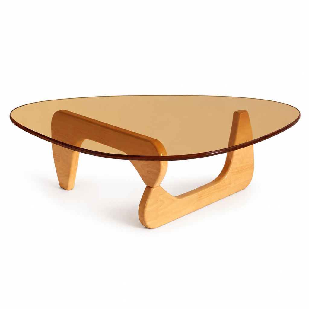 Morvani Glas-Couchtisch 83x57x40 cm Produktbild 