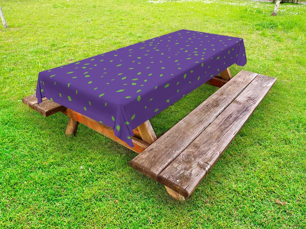 Decorazione Tavola Natura ABAKUHAUS Tovaglia Verde Quarzo 265cm