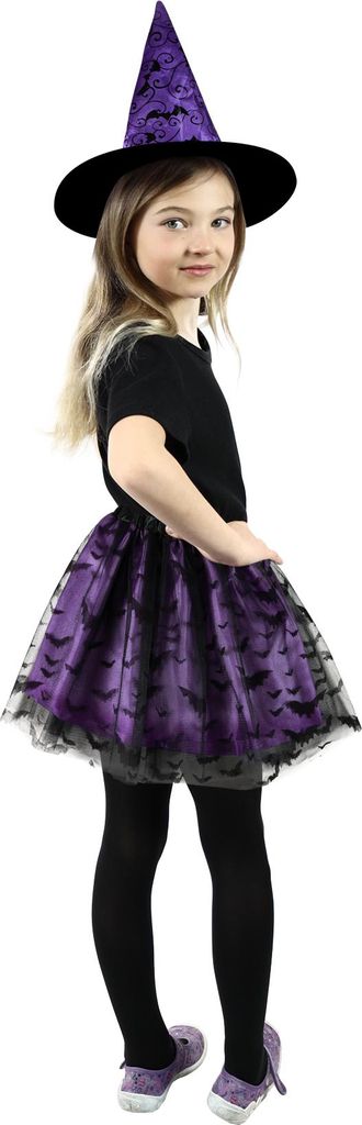 Kinderkostüm Fledermaus Tutu Rock mit Hut Produktbild 