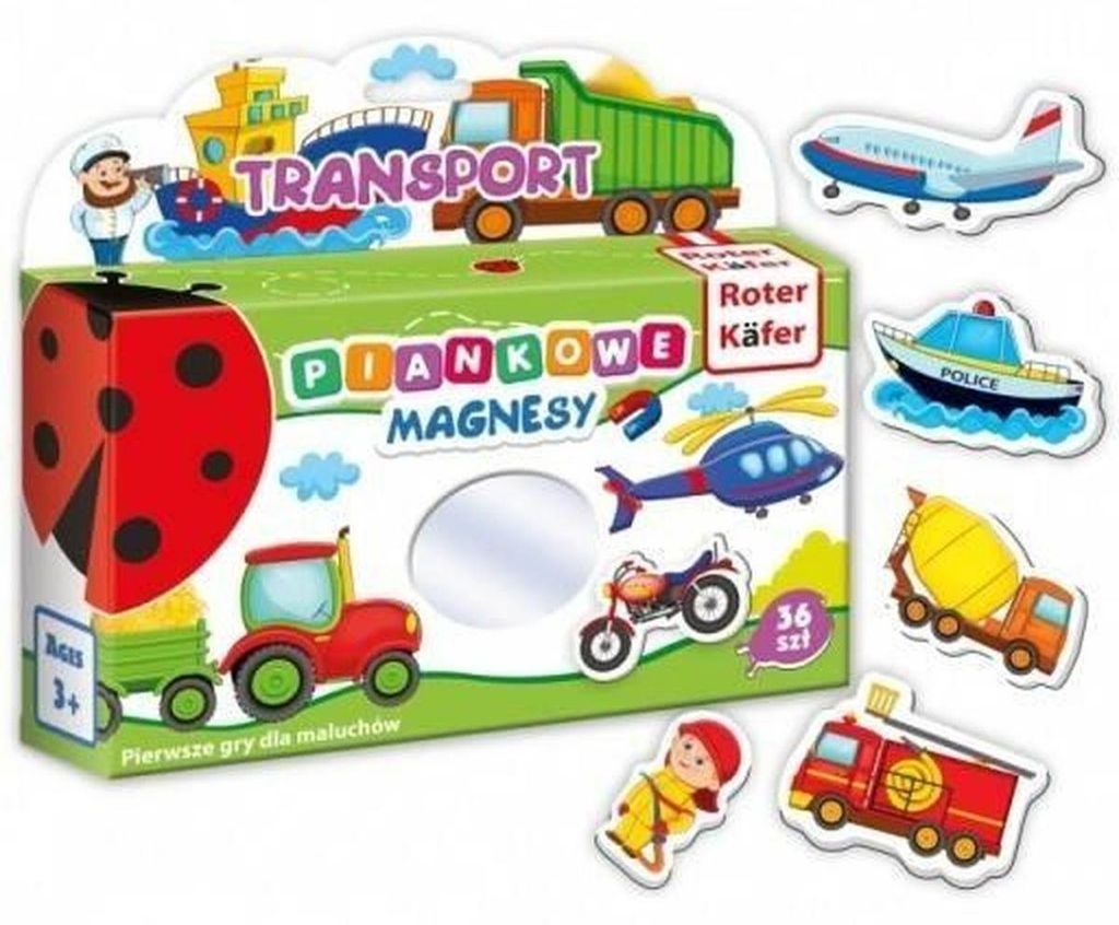 Aimants en mousse Transport Image du produit 