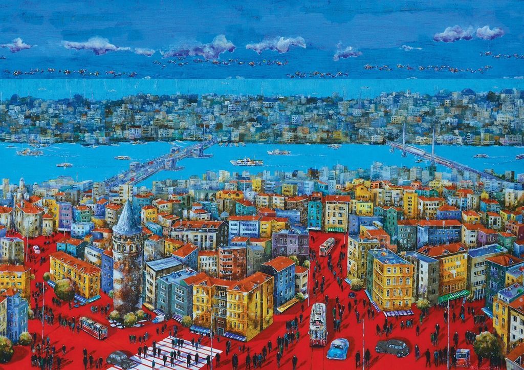 ART PUZZLE Puzzle Geschichte von Istanbul 1000 Teile