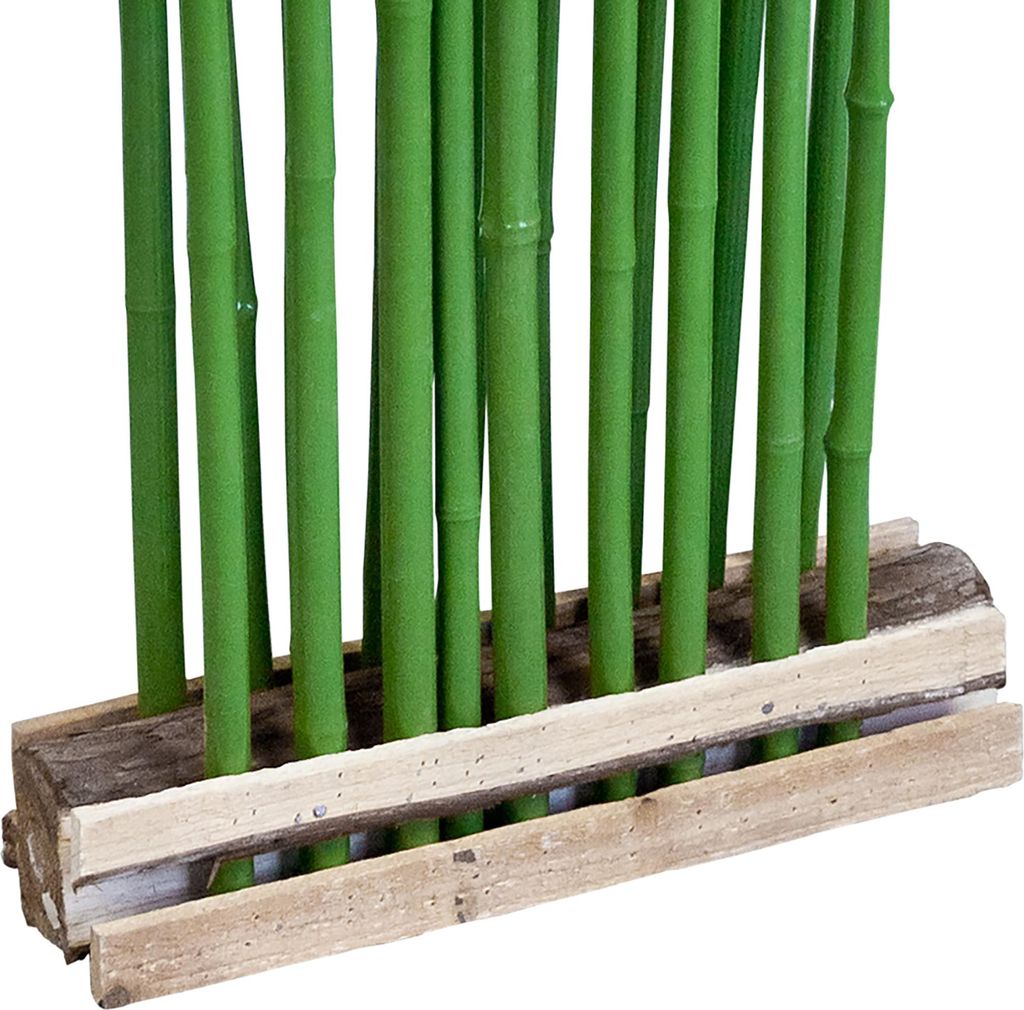 Bambus Sichtschutz Element Stand Knstliche Pflanze mit