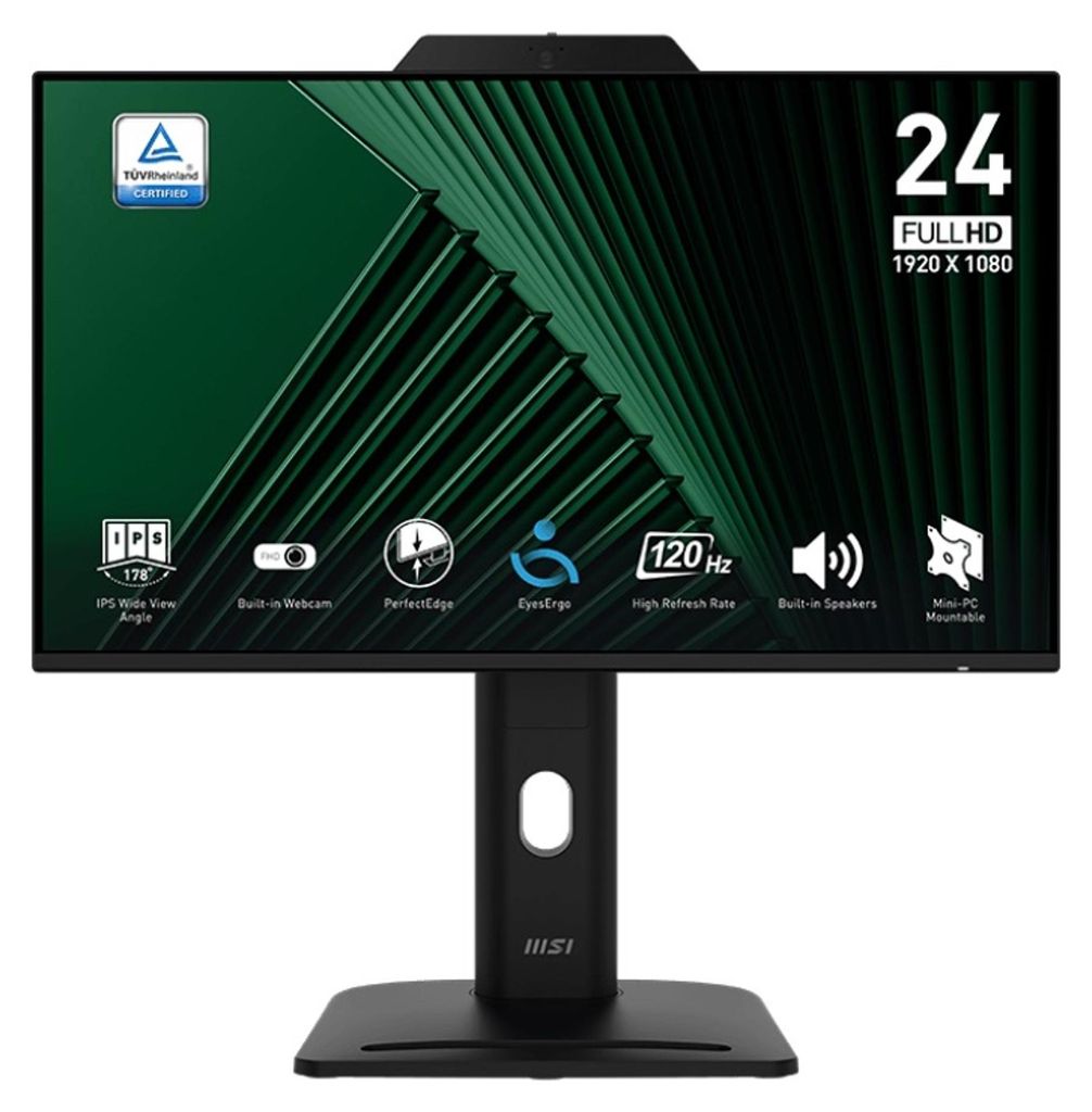 MSI MP242PMG Monitor 23.8" IPS 120h DP Wcam MM AA Imagen del producto 