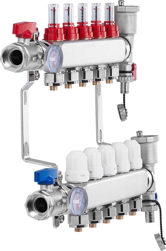 SucceBuy 5-Zweig-Wärmeverteilungsverteiler, Produktbild 