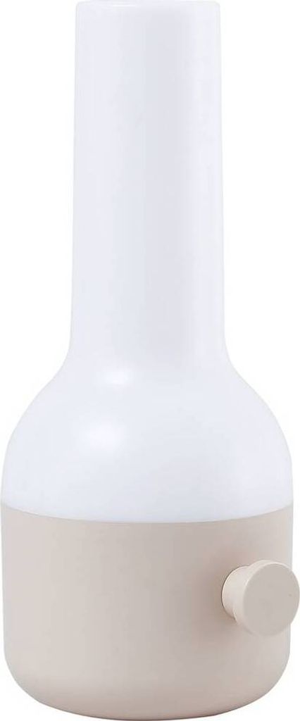 Lindby LED-Akku-Tischleuchte Isaline, beige, dimmbar, IP44