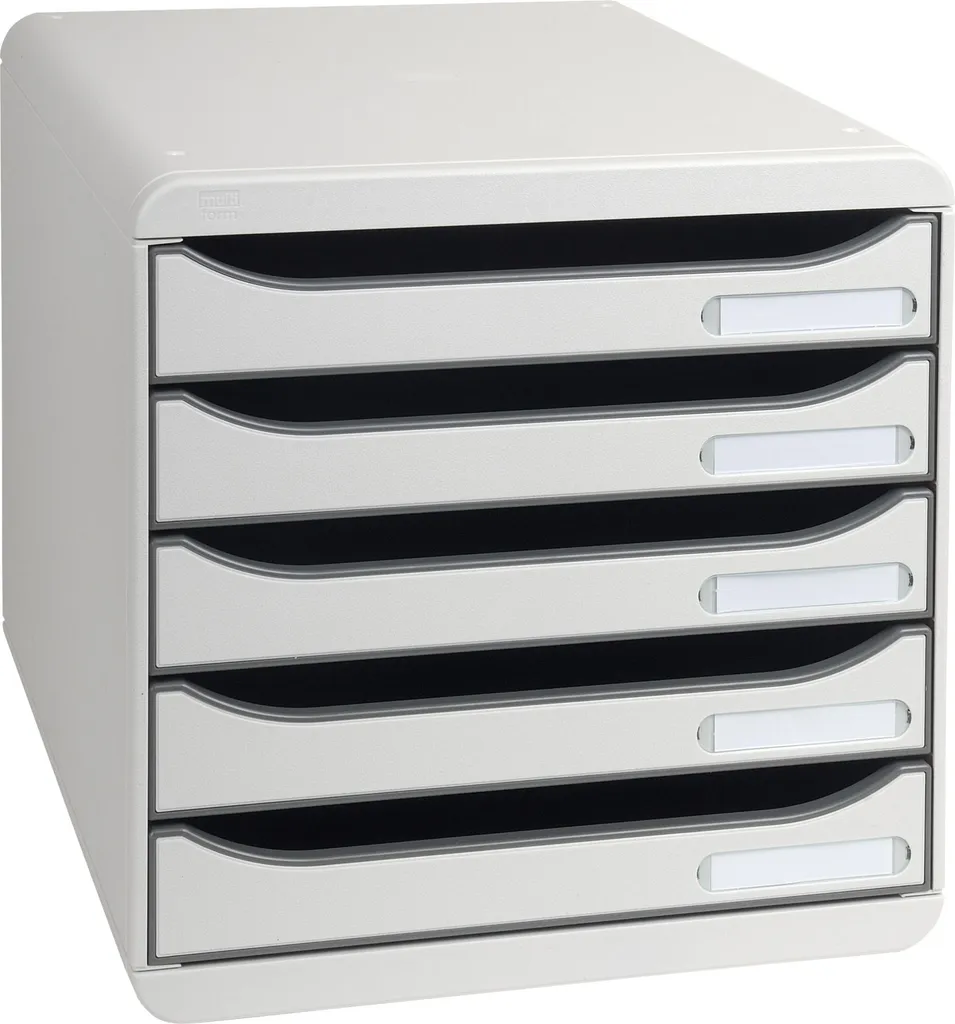 Exacompta 309740D vassoio da scrivania Polistirolo Grigio