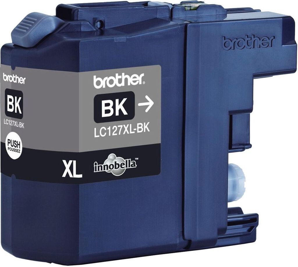 Brother Tintenpatrone LC-127XLBK Schwarz (ca. 1200 Seiten) Produktbild 