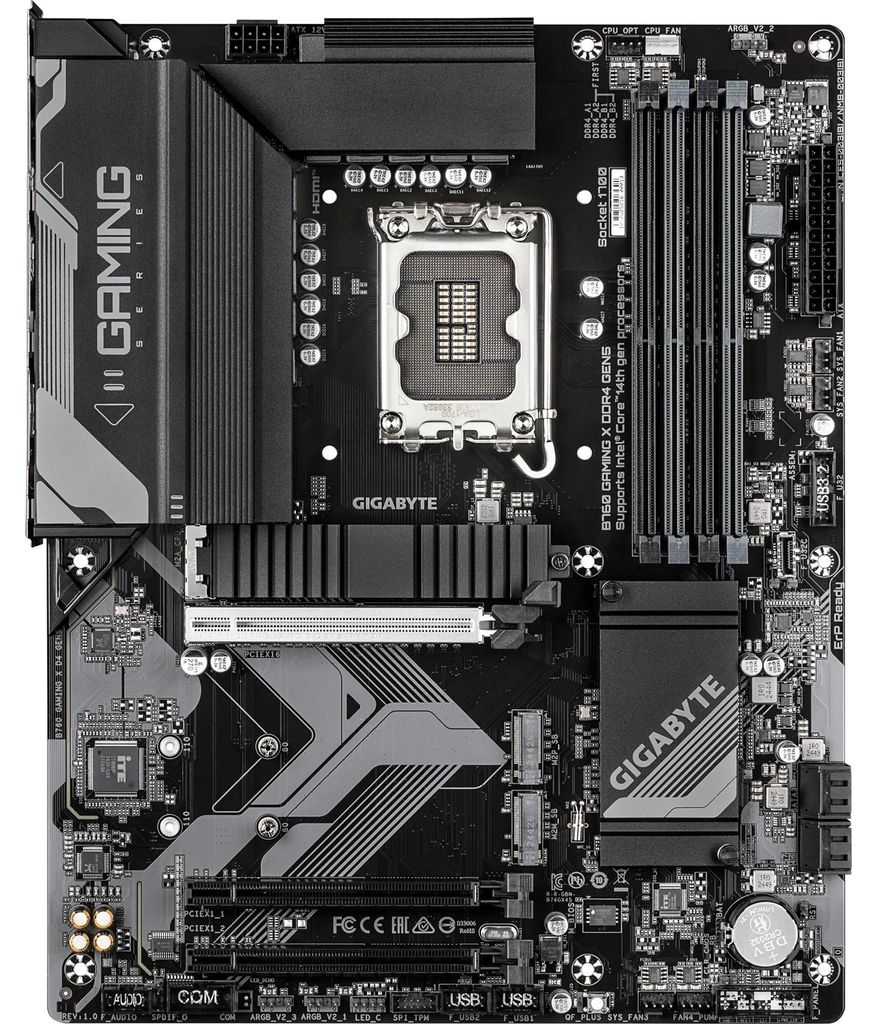 GIGABYTE B760 GAMING X DDR4 GEN5 Mainboard – Unterstützt Produktbild 