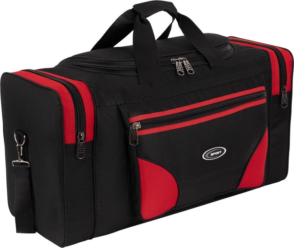 Sporttasche Reisetasche Fitnesstasche ca.90 L Saunatasche ROT (814)