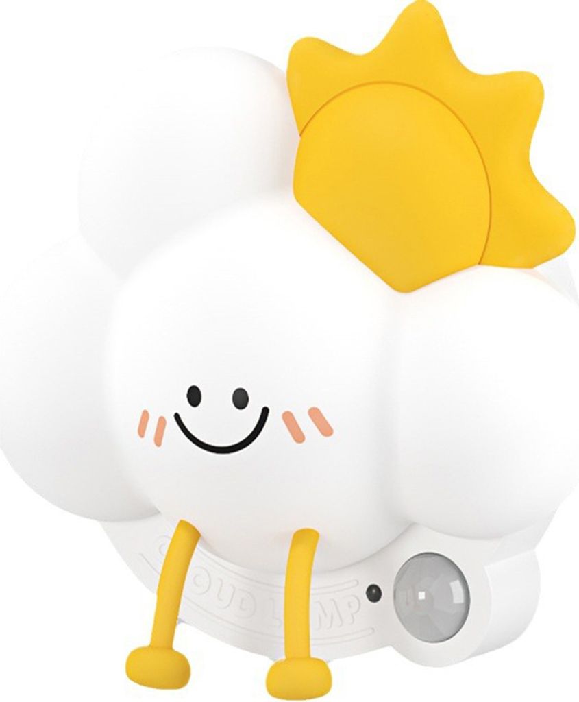 Silikon-Koerpersensor-Nachtlicht, wiederaufladbar, weiches Licht, Koerpersensor/Normallichtmodus, magnetische Befestigung