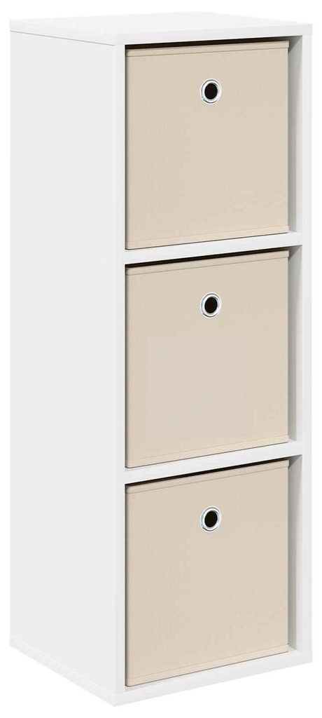 Sideboard mit Schubladen Weiß 30,5 x 27 x 84,5 cm