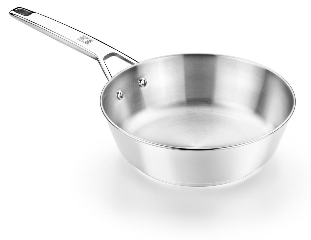 Signature Frittierpfanne aus Edelstahl ohne Antihaftbeschichtung