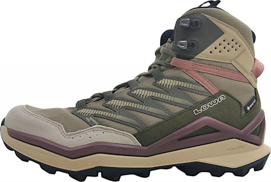 Lowa Damen Maddox Pro GTX Mid Wanderstiefel desert/alt rosa Produktbild 
