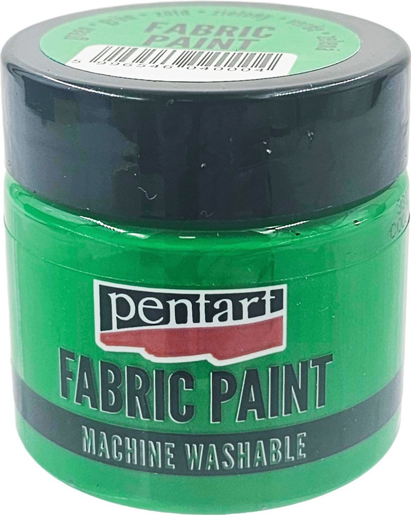 PENTART Stoffmalfarbe - Fabric Paint 50ml - grün