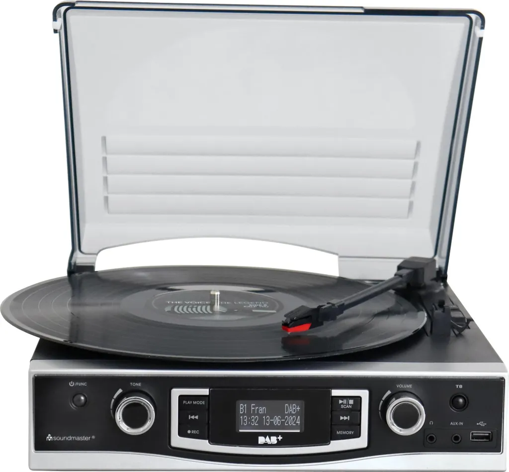 Comment Numériser des Vinyles ? Platine USB Soundmaster DAB+ Intégré - 4
