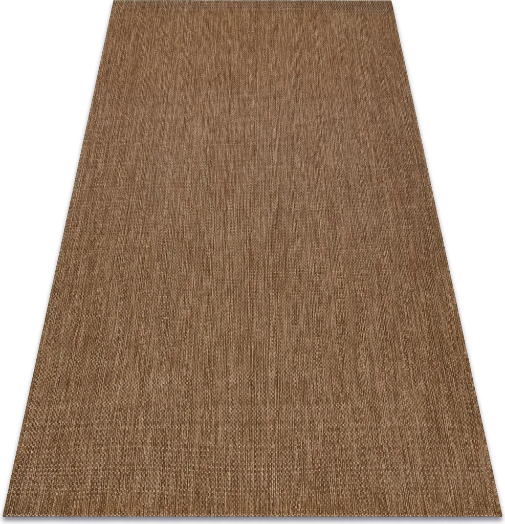 Tapis Marron Tissage à Plat 160x230 cm Sizal Flat Durable et Antistatique