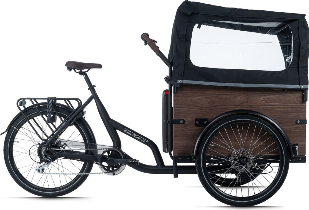 Adore Cargo E-Bike Urban Deluxe schwarz adore-bikes 257E Produktbild 