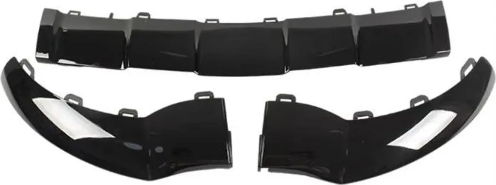 Réparez votre pare-chocs Mercedes W292 avec cette lèvre avant noire durable