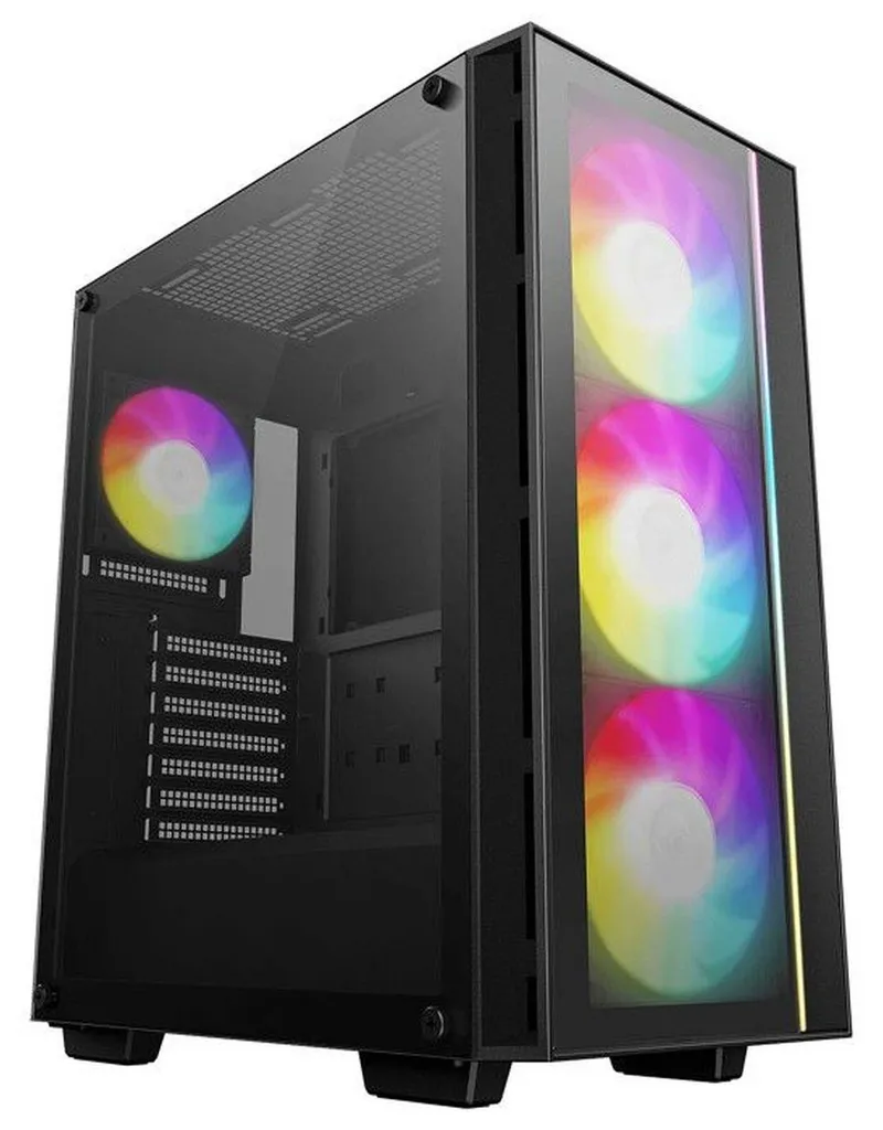 DeepCool MATREXX55 V4 C : Boîtier PC Noir Anti-Poussière et Montage Facile