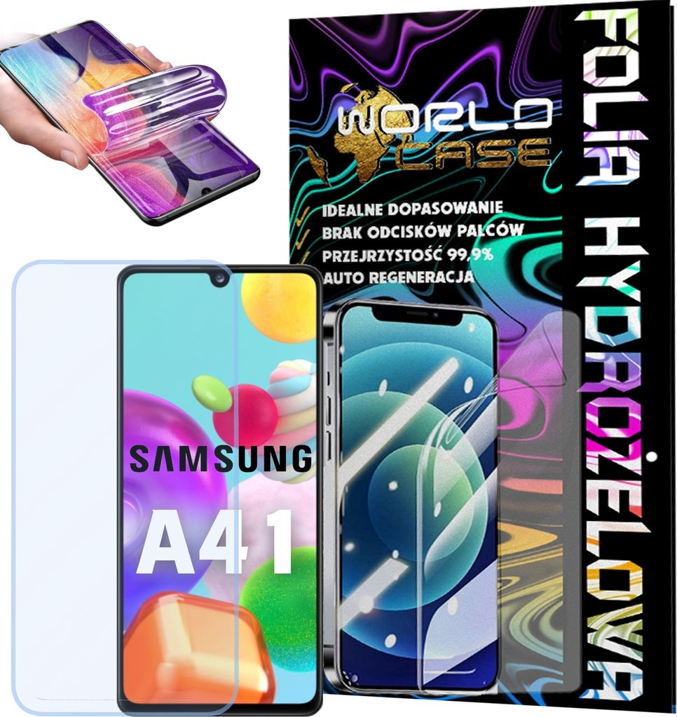 Schutzfolie Aus Hydrogel Für Samsung A41 Bildschirm Stark