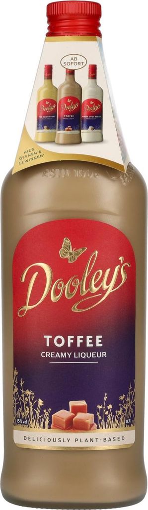 Dooley's Original Toffee Cream Liqueur 15% Vol. 0,7l Image du produit 