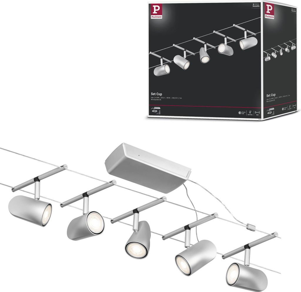 Paulmann CorDuo Système de câbles Cup Set de base Image du produit 