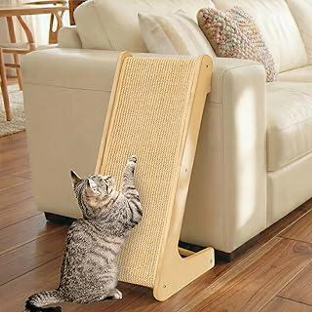 PETKARAY Tiragraffi a L 64cm in Sisal Naturale - Salva il tuo Divano