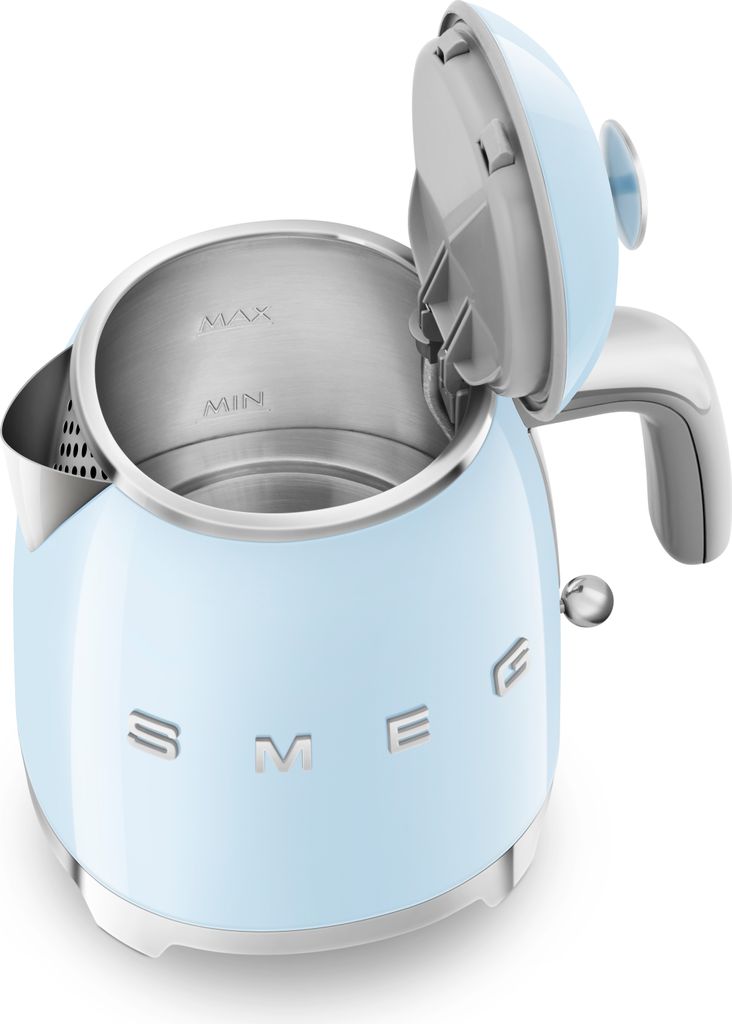 Smeg Mini-Wasserkocher 50er-Jahre-Stil „GLÄNZEND Blau“ Produktbild 5