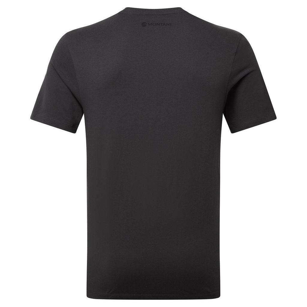 Men'S Montane Mono Logo T-Shirt, Midnight Grey, L, Mmlgtmngn17, Montane