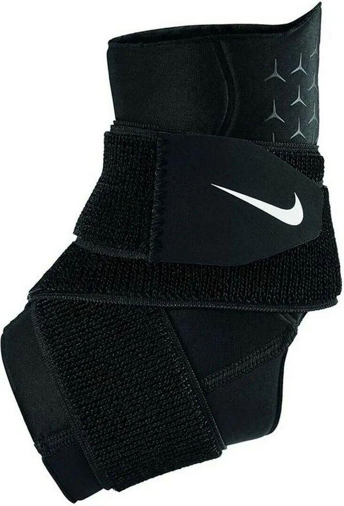 Orthèse de cheville Nike Pro Ankle anti-glisse avec sangle Velcro noir M