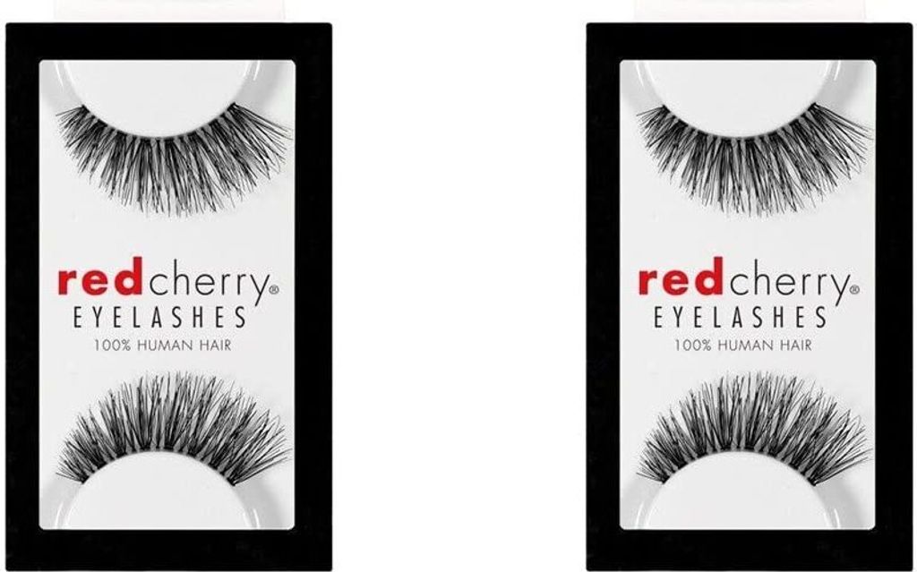 Red Cherry Eyelashes Wimpern Nr. #43 (2 Paar Set)