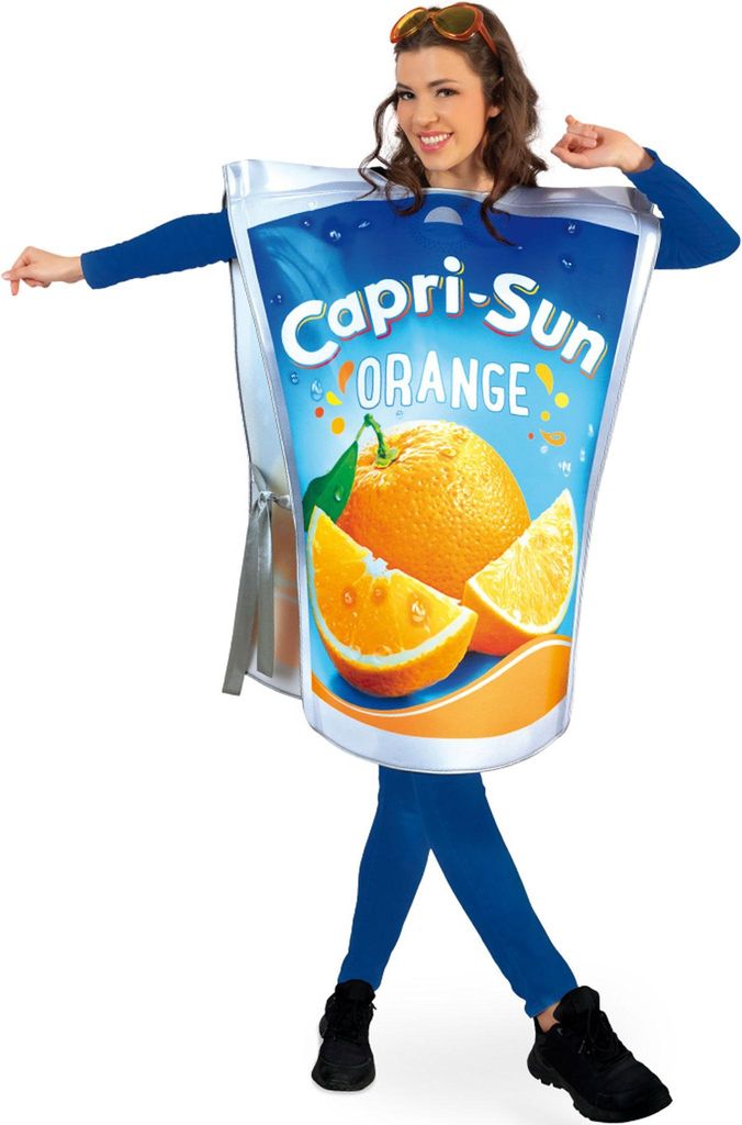 Frau im Capru Sun Kostüm von Vorne.