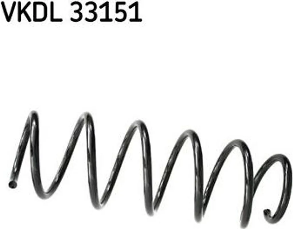Ressort hélicoïdal de suspension compatible Fiat Qubo et Peugeot Bipper