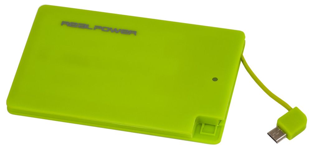 RealPower PB-2500, 2500 mAh, Grün Produktbild 