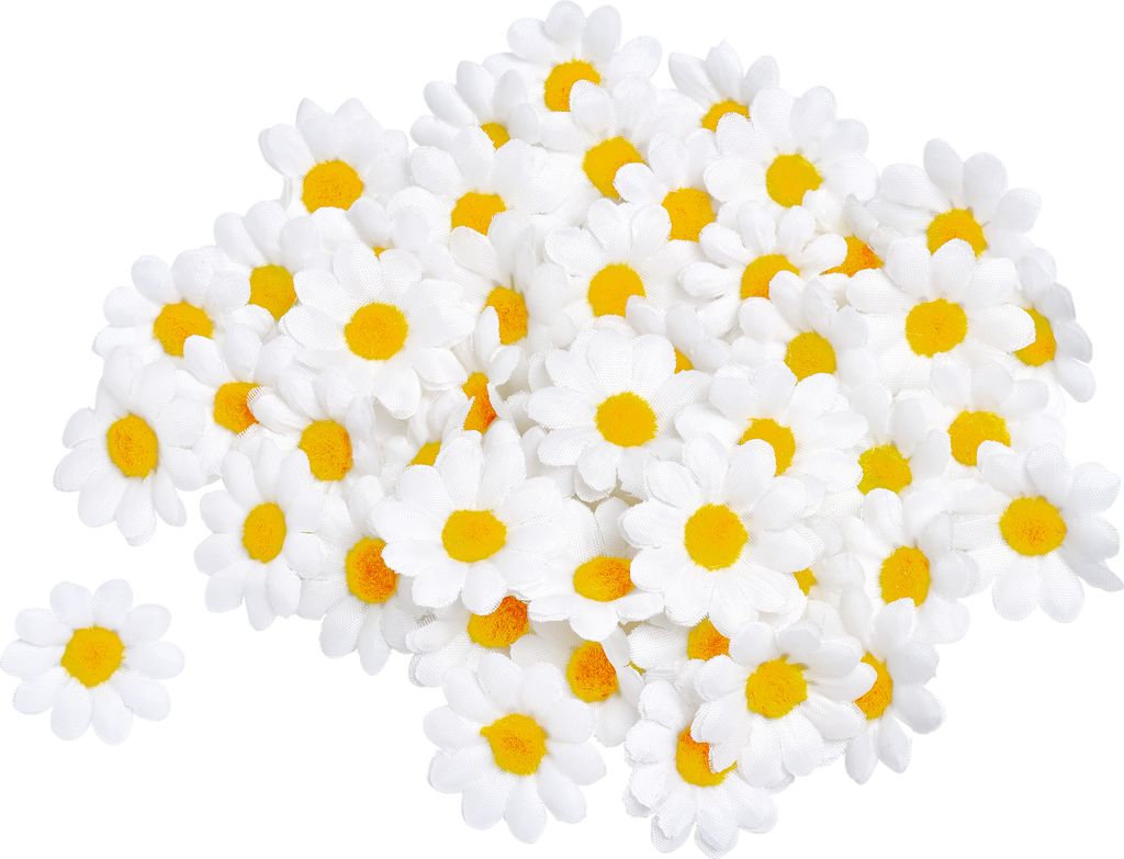 VBS Margeritenblüten, Ø 3,5 cm, 50 Stück Produktbild 